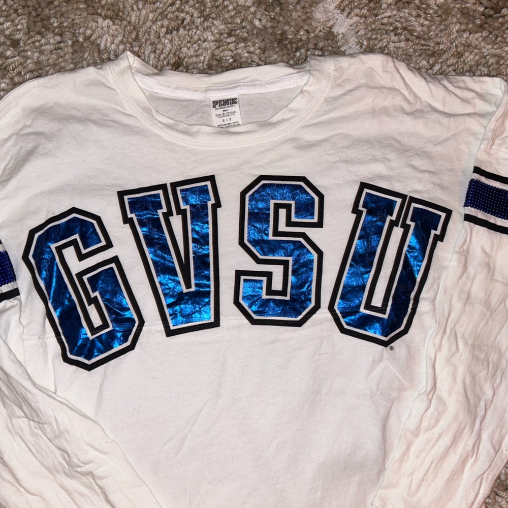 GVSU -PINK long sleeve shirt Size S